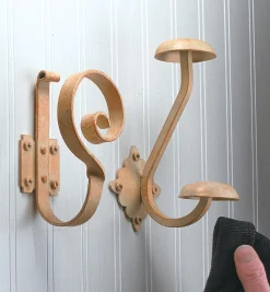 Wrought-Iron Single Garment Hook