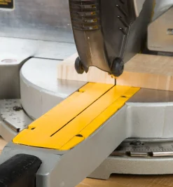 Zero-Clearance Strips For Miter Saws